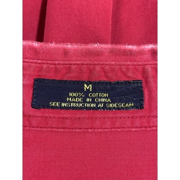 Tango by Max Raab Long Sleeve Button Down Casual Shirt Dark Red Mens Size Medium - Picture 5 of 11